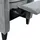 Beliani Fernsehsessel Stoffbezug 78 x 113 x 93 cm Grau manuell verstellbar
