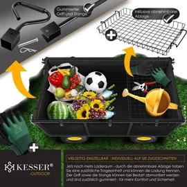Kesser Bollerwagen 550kg schwarz