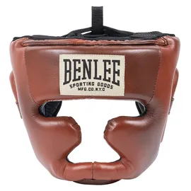 BENLEE Rocky Marciano Benlee Leather Head Protection Premium HEADGUARD L/XL Brown/Black/Beige, 199043