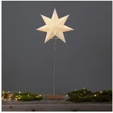 star trading deutschland gmbh Papierstern Tott 80 cm Weiß/Braun
