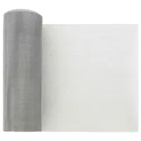 vidaXL Maschendrahtzaun 20 x 500 cm Edelstahl