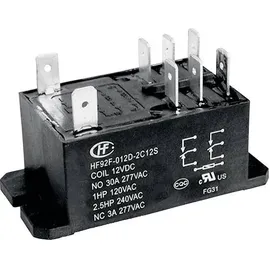 HONGFA HF92F-012D-2A21S Steckrelais 12 V/DC 30A 2 Schließer 1St.
