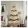 vidaXL Weihnachtsbaum Holz zum Schmücken beige 180 cm