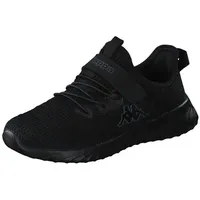 Kappa Unisex-Kinder Sneaker 260907K schwarz, Schuhgröße:27 EU - 27