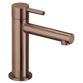 Herzbach Design iX PVD Waschtischarmatur S-Size Copper Steel 21.133210.1.39