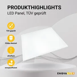 enovalite LED-Panel 36 W 620x620 mm 3000 K