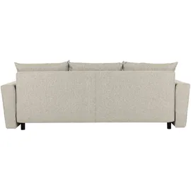 Home Affaire 3-Sitzer HOME AFFAIRE "MAGHERA 230 cm - OTTO. Verlässliche Qualität.", beige (creme), B:230cm H:79cm T:92,5cm, 100% Polyester, Sofas, Schlafsofa, Bettkasten, pflegeleicht