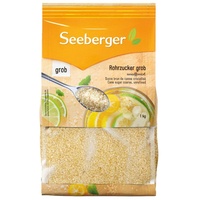 Seeberger Rohrzucker grob 5er Pack: Vollrohrzucker besonders aromatisch - ideal für Cocktails und zum Backen - grob - unraffiniert, vegan (5 x 1 kg)