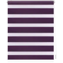 Lichtblick Duo Rollo / Doppelrollo Klemmfix 55 x 150 cm brombeer