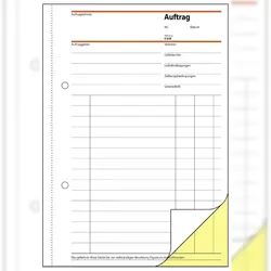 Sigel SD001 Aufträge A5