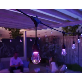 Nanoleaf Lichterkette Essentials Matter Smart Outdoor 15 m Schwarz