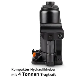 STAHLWERK Hydraulikheber 4 T 180-350 mm Stempelwagenheber Autoheber Wagenheber