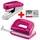 Novus Locher-Tacker-Büroset Evolution Twin Set fresh, pink