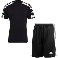 adidas Squadra 21 Set Trikot+Hose Schwarz M