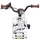 vidaXL Kinderfahrrad 12 Zoll weiß