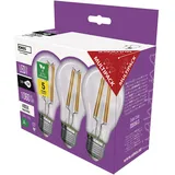 EMOS LED Lampe Edison A60 A Klasse Vintage-Glühbirne - E27 Sockel - neutralweiß