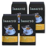 Lazarro 4 KG Lazarro Caffè Crema Bohnen, Preis ist inklusive Kaffeesteuer