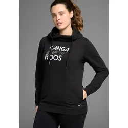 Sweatshirt, lange Ärmel, figurumspielende Passform, Gr. 40/42, schwarz, , 24735944-40