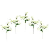 I.GE.A. Kunstblume Narzissenzweig Narzisse künstliche Blume Blumenzweig Einzelblume Dekozweig Osterglocke Osterdeko Ostern Seidenblume Frühjahrsdeko Frühjhrsblumen Unechte Blumendeko