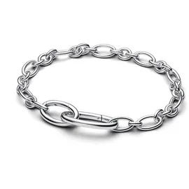 Pandora Ovale Gliederarmband aus Sterling Silber 594678C00 Größe 20 cm
