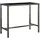 vidaXL Bartisch 130 x 60 x 110 cm Grau