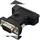 Renkforce RF-6667626 DVI / VGA Adapter [1x DVI-Buchse 24+5pol. - 1x VGA-Stecker] Schwarz schraubbar