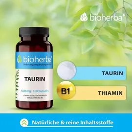 Bioherba Taurin Kapseln 100 St.