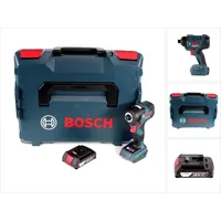 Bosch Professional, Bohrmaschine + Akkuschrauber, Bosch GDR 18V-160 Akku Drehschlagschrauber 18V 160Nm +1x Akku 2,0Ah + L-Boxx - ohne Ladegerät (Akkubetrieb)