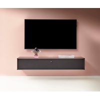 Hammel Furniture TV-Board HAMMEL FURNITURE "Mistral Fernsehschrank, Medienmöbel, Hängend" Sideboards Gr. B/H/T: 133 cm x 23 cm x 32,5 cm, schwarz (schwarz gebeizt, stoff) TV-Lowboards