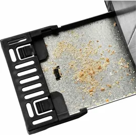 GASTROBACK Design Toaster Digital 2S, 2-Scheiben, intergrierter Brötchenaufsatz, 7 Toastprogramme, LCD-Countdown-Anzeige, 800 Watt, Edelstahlgehäuse, Silber