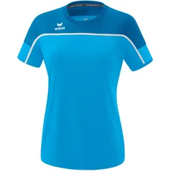 erima Change T-Shirt Damen curacao/mykonos/weiß 38