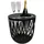 cootab cooler table Dubai Schwarz Kunststoff 45 x 45 x 45 cm