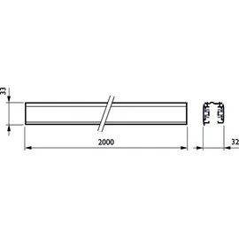 Philips RCS750 3C L2000 Stromschiene