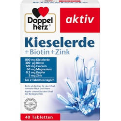 Doppelherz aktiv Kieselerde + Biotin + Zink