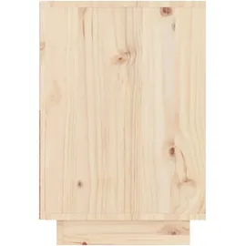 vidaXL Nachttische 2 Stk. 60x34x51 cm Massivholz Kiefer
