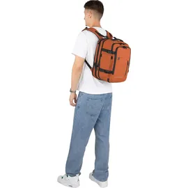 Normani Erweiterbarer Handgepäck-Rucksack 20 l Orange