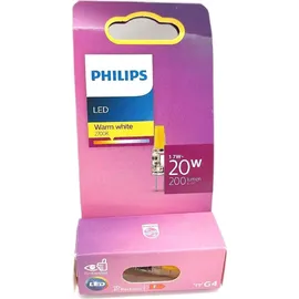 Philips LED-Lampe 1,7 W G4 2700 K warmweiß