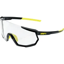 100% Racetrap 3.0 Gloss Black Photocromic/CAT1 3