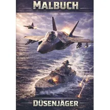 Brave New Books Malbuch, Düsenjäger