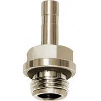 Riegler Gewinde-Stecknippel »click-clock«, G 1/8 a., Schlauch- Ø6