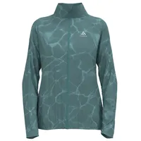 Odlo Zeroweight Print women s running jacket blau -