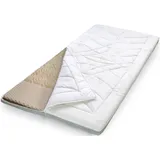 Stendebach Topper Softtop Luxus TENCEL Kaltschaum 180 x 200 cm grau