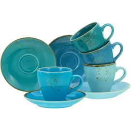 CreaTable Nature Collection Kombiservice 8-tlg. aqua