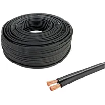 Vivolink PROSPEAK4 Audio-Kabel (100 m, 4 mm2), Lautsprecherkabel, Schwarz
