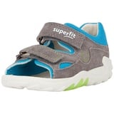 superfit Jungen Flow Sandale, Grau Türkis 2000, 26 EU Weit