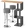 Vicco Bartisch Vincent 113 x 40 cm Goldkraft Eiche/Grau