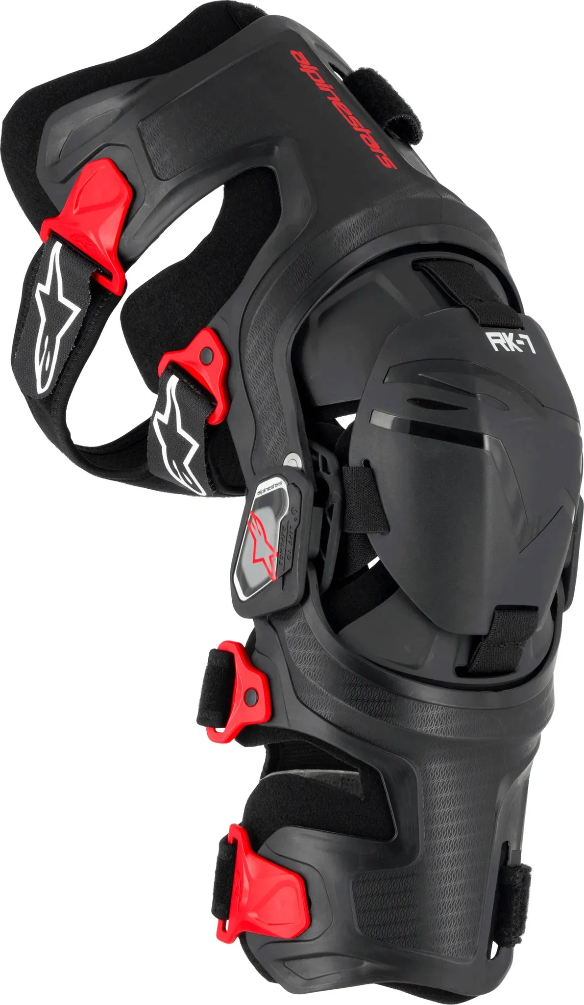 Alpinestars RK-7 Plasma, genouillères - Noir/Rouge - M