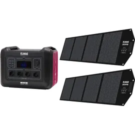 ELMAG Solargenerator-Set ENERGY 2400 + SOLAR 220 DUO