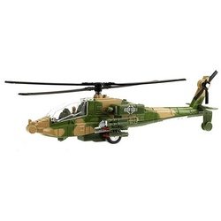 Toi-Toys Spielzeug-Hubschrauber Army HUBSCHRAUBER mit Licht & Sound Rückzug Militär Modell Spielzeug Kinder Geschenk 98 (Grün) grün