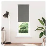 VidaXL Verdunkelungsrollo Grau 75x230 cm Stoffbreite 70,7 cm Polyester